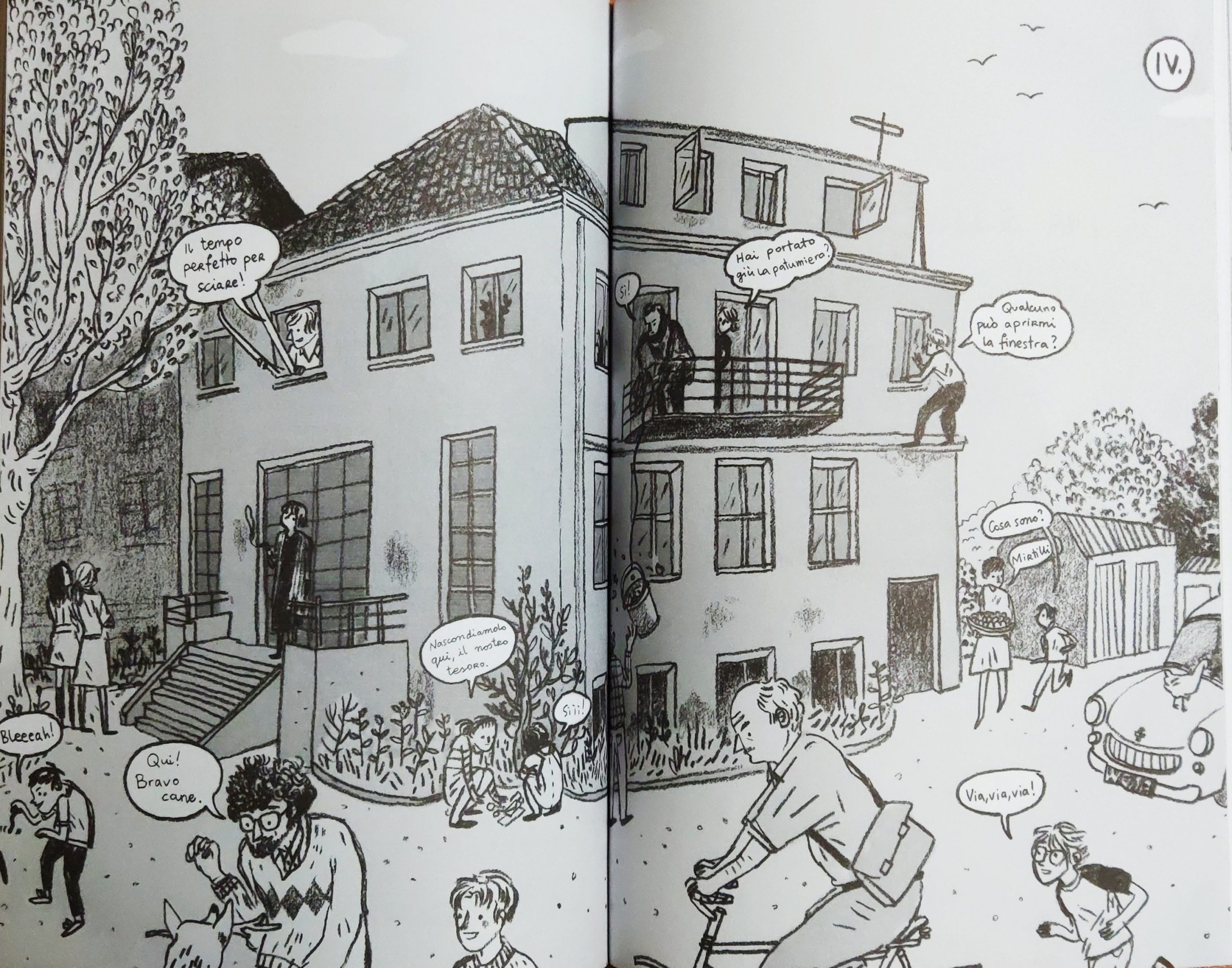 Mio caro fumetto… – La casa dei nonni paterni a Pszczelin